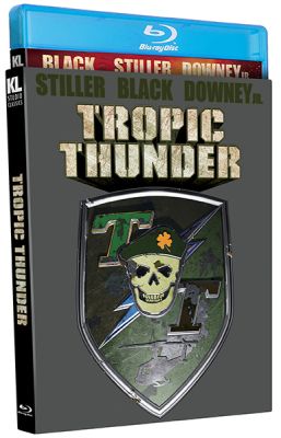 Image of Tropic Thunder Kino Lorber Blu-ray boxart