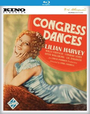 Image of Congress Dances Kino Lorber Blu-ray boxart