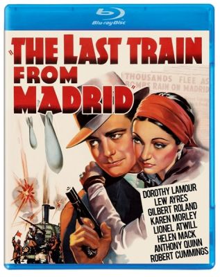 Image of Last Train From Madrid Kino Lorber Blu-ray boxart