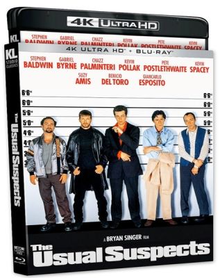 Image of Usual Suspects Kino Lorber 4K boxart