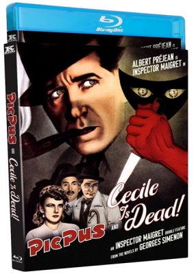 Image of Picpus and Cecile is Dead! - Inspector Maigret Double Feature Kino Lorber Blu-ray boxart