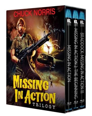 Image of Missing in Action: Trilogy Kino Lorber Blu-ray boxart