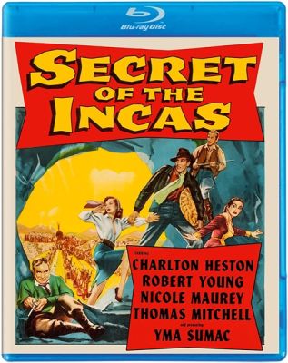 Image of Secret of the Incas Kino Lorber Blu-ray boxart