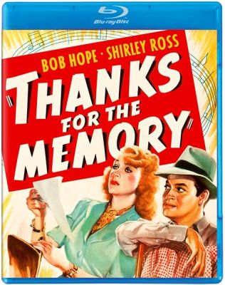 Image of Thanks for the Memory Kino Lorber Blu-ray boxart