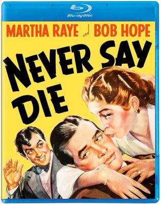 Image of Never Say Die Kino Lorber Blu-ray boxart