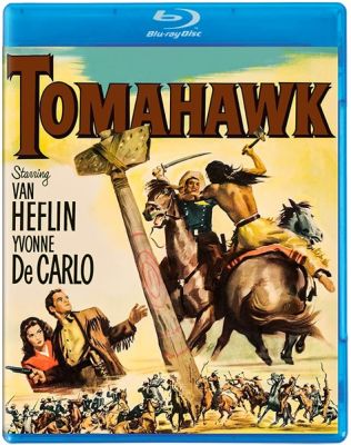Image of Tomahawk Kino Lorber Blu-ray boxart