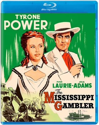 Image of Mississippi Gambler Kino Lorber Blu-ray boxart
