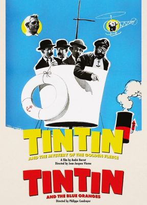 Image of Tintin and the Mystery of the Golden Fleece - Tintin and the Blue Oranges Kino Lorber DVD boxart