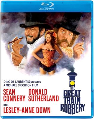 Image of Great Train Robbery Kino Lorber Blu-ray boxart