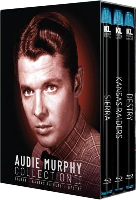 Image of Audie Murphy Collection II Kino Lorber Blu-ray boxart