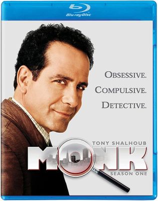 Image of Monk: The Complete First Season Kino Lorber Blu-ray boxart