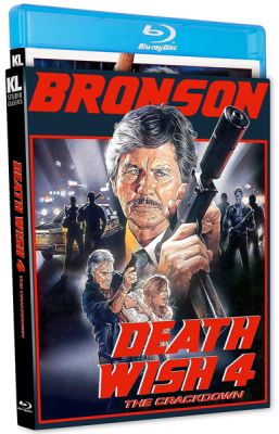 Image of Death Wish 4: The Crackdown Kino Lorber Blu-ray boxart