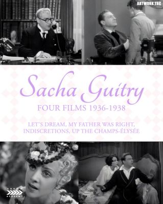 Image of Sacha Guitry: Four Films 1936-1938 Arrow Films DVD boxart