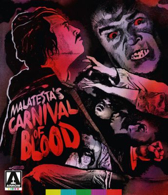 Image of Malatesta's Carnival Of Blood Arrow Films Blu-ray boxart
