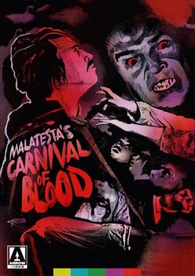 Image of Malatesta's Carnival Of Blood Arrow Films DVD boxart