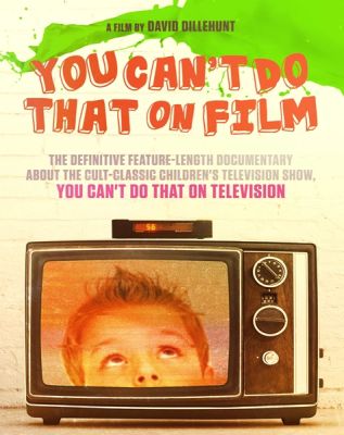 Image of You Can't Do That On Film DVD boxart