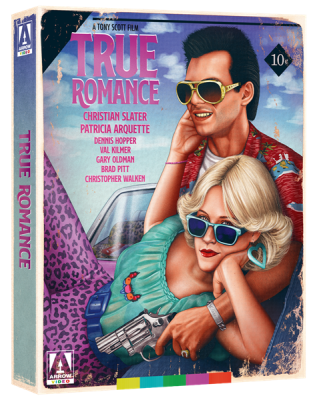 Image of True Romance Arrow Films BD boxart