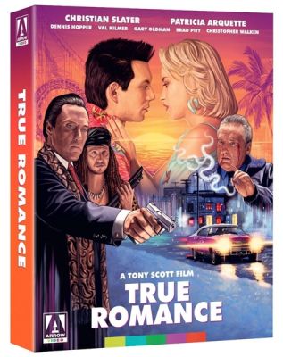 Image of True Romance Dual Format Deluxe Steelbook Arrow Films 4K boxart