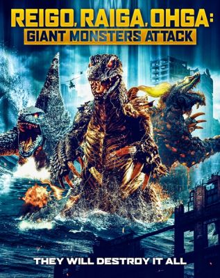 Image of Reigo, Raiga, Ohga: Giant Monsters Attack Blu-ray boxart