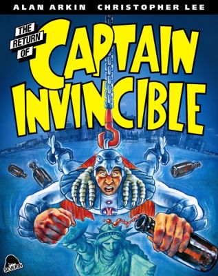Image of Return Of Captain Invincible Blu-ray boxart
