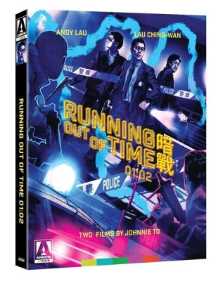 Image of Running Out Of Time Collection Arrow Films Blu-ray boxart
