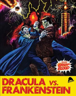 Image of Dracula Vs. Frankenstein / Brain Of Blood Blu-ray boxart