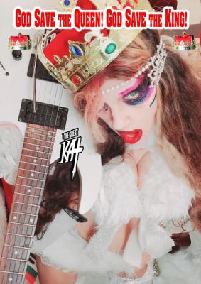 Image of Great Kat: God Save The Queen! God Save The King! DVD boxart