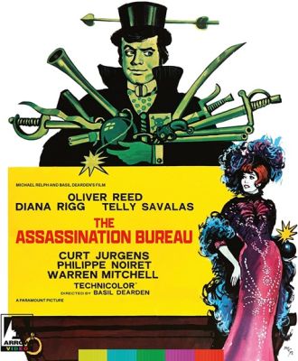Image of Assassination Bureau Arrow Films Blu-ray boxart