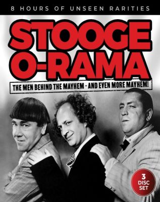 Image of Stooge-O-Rama: The Men Behind The Mayhem And Even More Mayhem! Blu-ray boxart