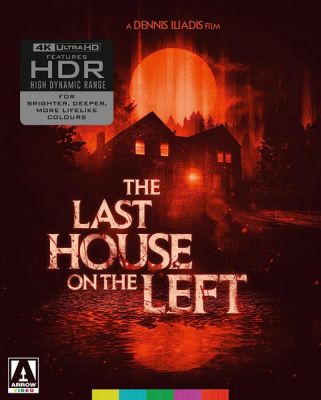 Image of LAST HOUSE ON THE LEFT LIMITED EDITION Arrow Films 4K boxart