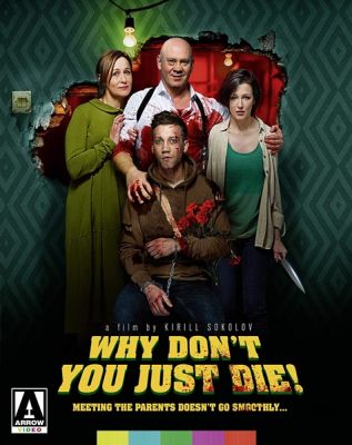 Image of Why Don't You Just Die Arrow Films Blu-ray boxart