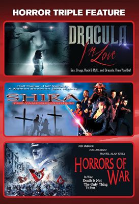 Image of Dracula In Love/Shira: The Vampire Samurai/Horrors of War DVD boxart