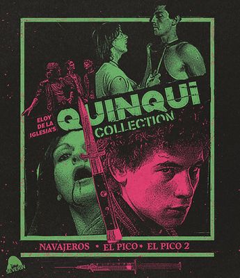 Image of Eloy De La Iglesia's Quinqui Collection Blu-ray boxart