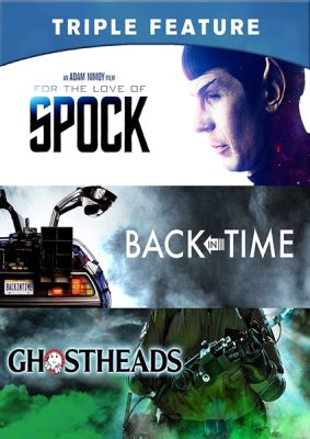 Image of Triple Feature: For The Love Of Spock / Back In Time / Ghostheads Blu-ray boxart