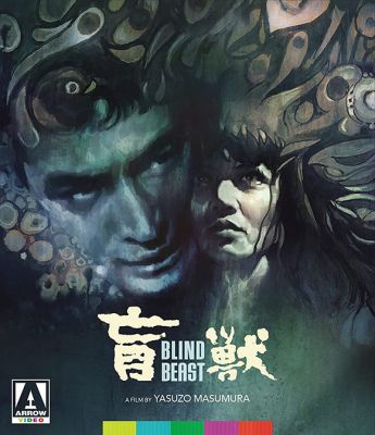 Image of Blind Beast Arrow Films Blu-ray boxart