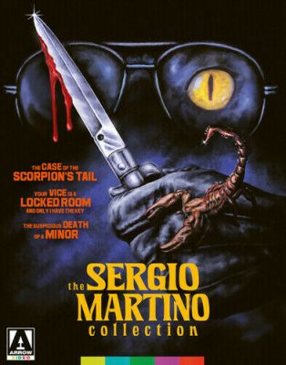 Image of Sergio Martino Collection, Arrow Films Blu-ray boxart