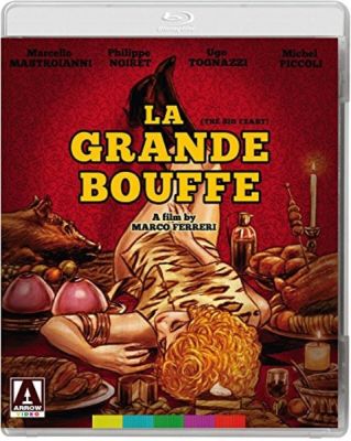 Image of La Grande Bouffe Arrow Films DVD boxart