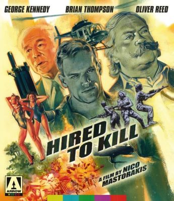 Image of Hired To Kill Arrow Films DVD boxart
