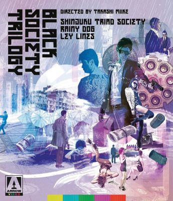 Image of Black Society Trilogy Arrow Films Blu-ray boxart
