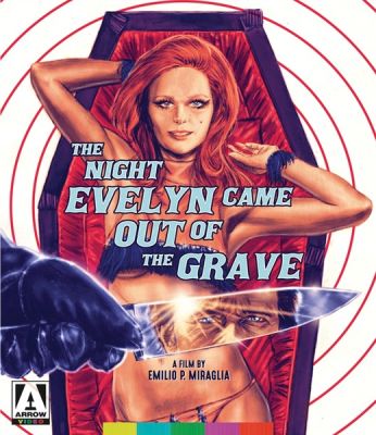 Image of Night Evelyn Came Out Of The Grave, Arrow Films Blu-ray boxart