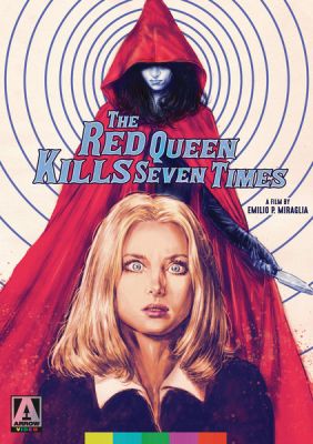 Image of Red Queen Kills Seven Times, Arrow Films DVD boxart