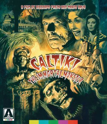Image of Caltiki The Immortal Monster Arrow Films DVD boxart