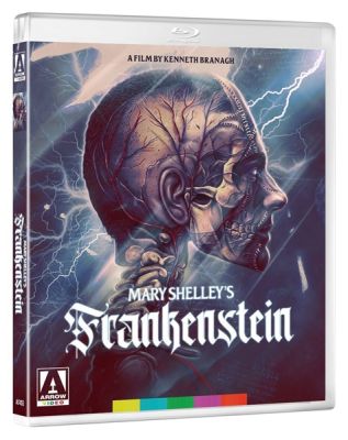 Image of Mary Shelley's Frankenstein Arrow Films Blu-ray boxart