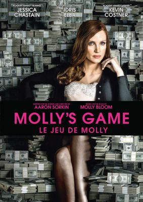 Image of Molly's Game DVD boxart