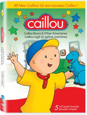 Image of Caillou: Caillou Roars & Other Adventures DVD boxart