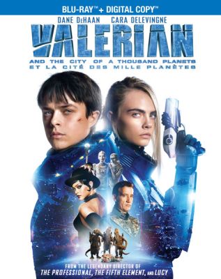 Image of Valerian and the City of a Thousand Planets BLU-RAY boxart