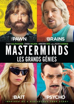Image of Masterminds DVD boxart