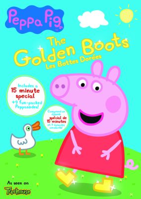 Image of Peppa Pig: The Golden Boots DVD boxart