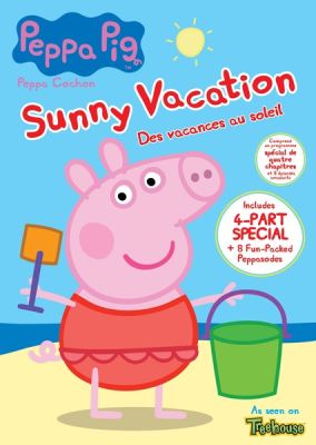 Image of Peppa Pig: Sunny Vacation DVD boxart