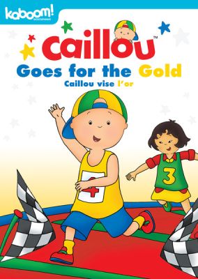 Image of Caillou: Caillou Goes for the Gold DVD boxart